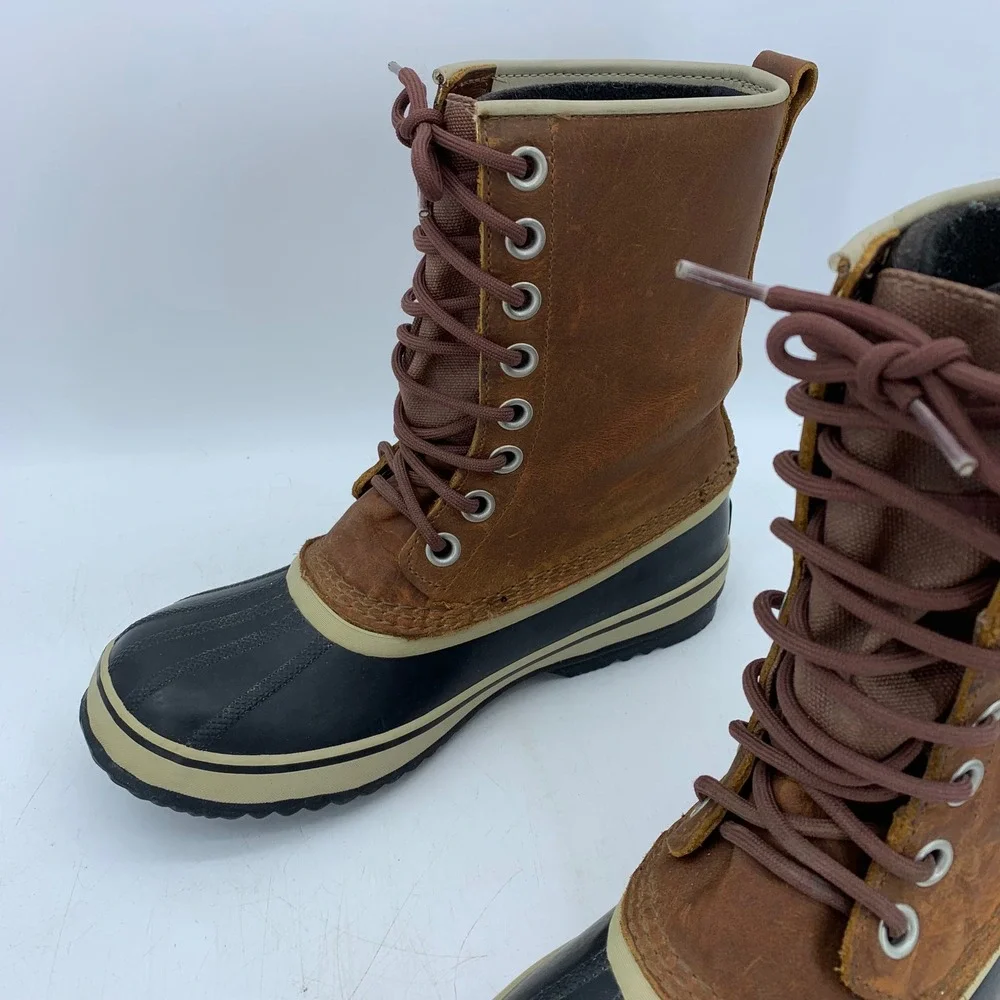 Sorel Gorpcore Utility Waterproof Winter Snow Boots Wmns 8.5 Cabin